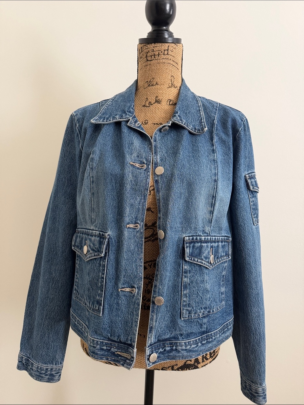 The Vintage Twin (NYC) St. John’s Bay Vintage denim jacket